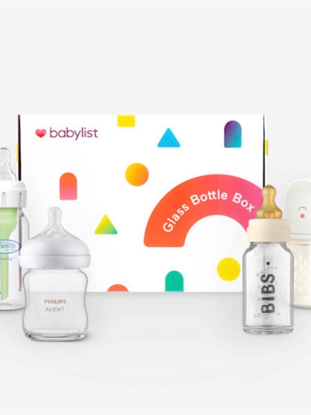 Glass Bottle Box - Multicolor